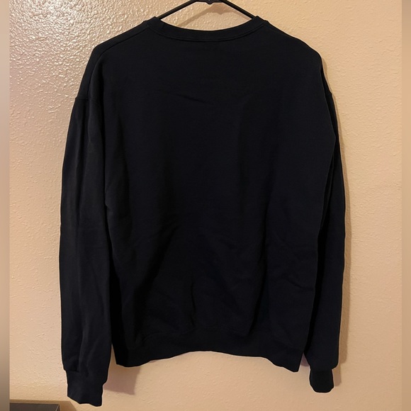 Hot Topic Zombie Makeout Club Black & White Skull Selfie Sweatshirt Size Small - Picture 3 of 4